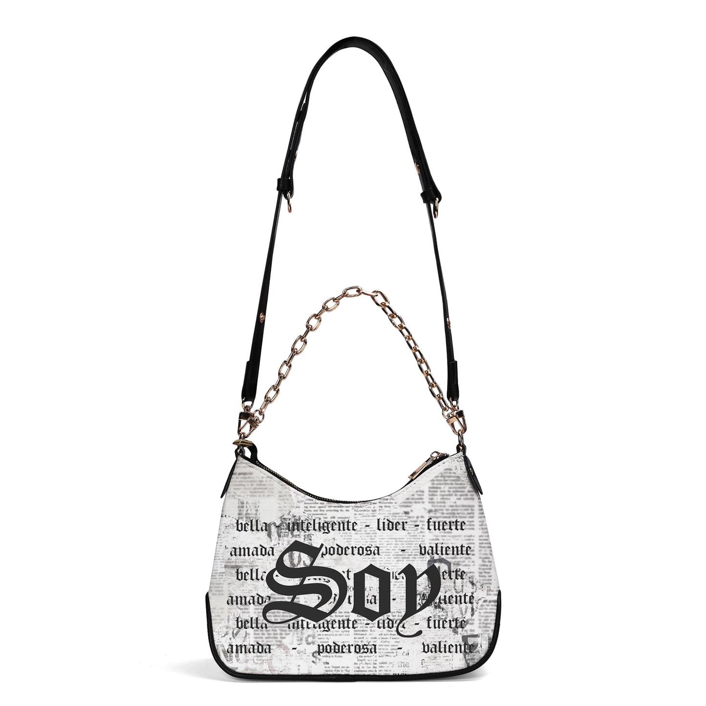 Soy - Personalized Custom Chain Crossbody Handbag - HG35CH